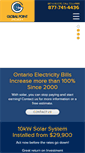 Mobile Screenshot of globalpointenergy.ca